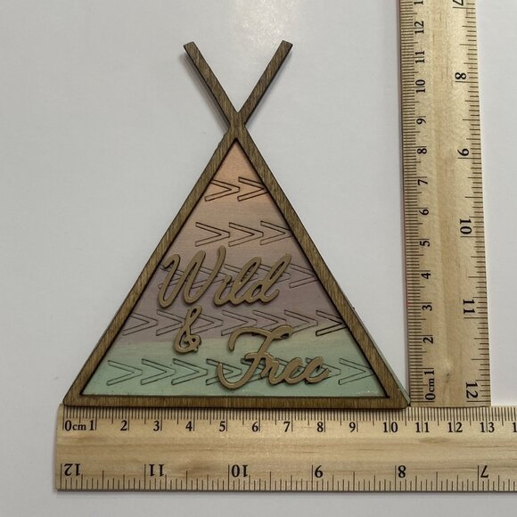 Tiered Tray Decor - Wild & Free - Yoga - Picture 4 of 10